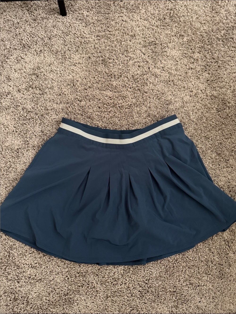 Puma Navy Blue Circle Skirt with Contrast Waistband